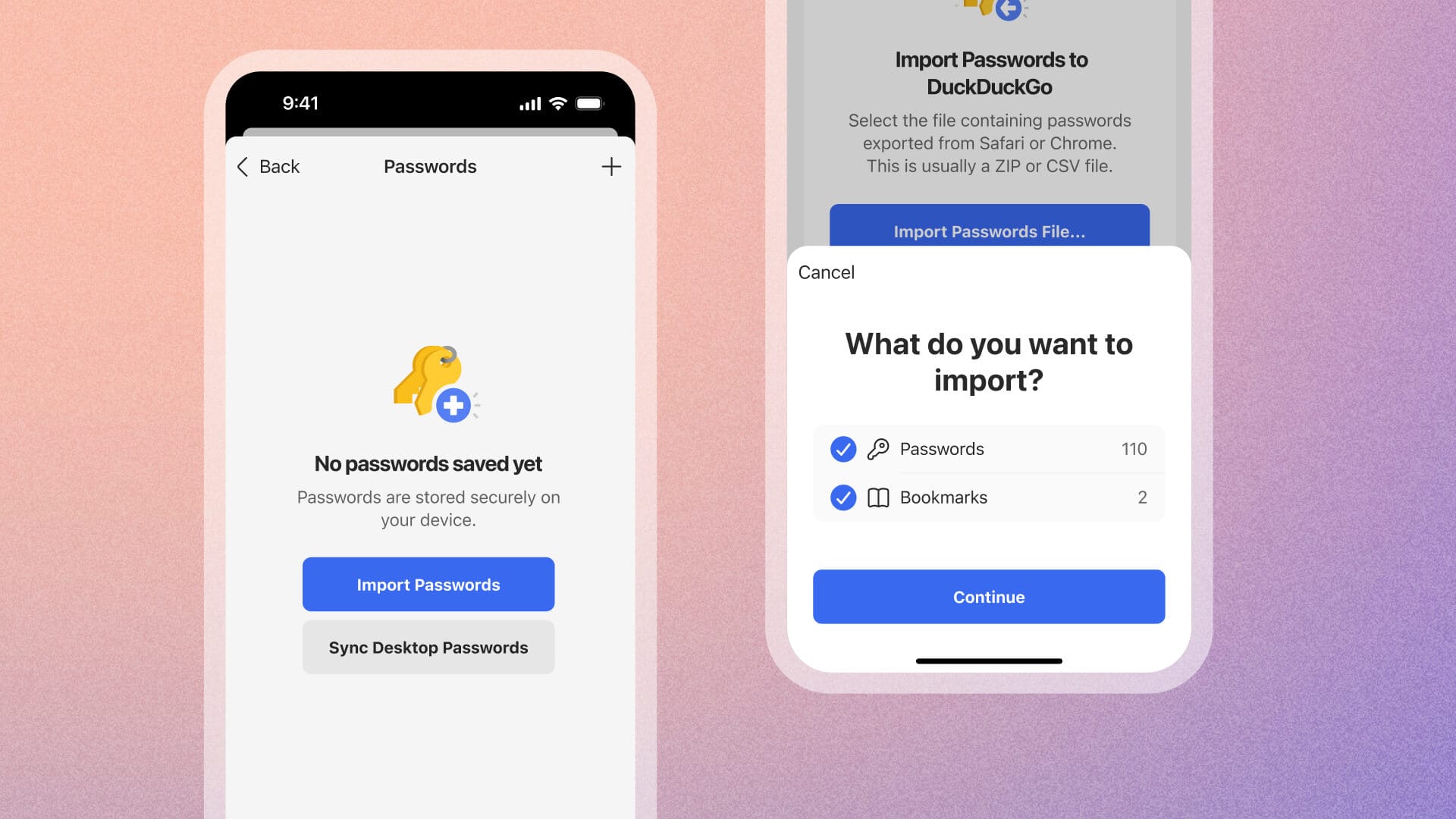 Import Passwords From Safari